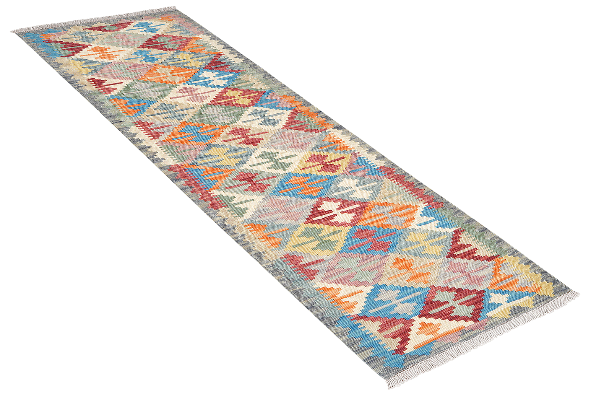 Kelim Gashgai Carpet Wool Multicolored 2