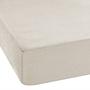 Vindum Feinbiber Spannbettlaken Baumwolle Beige 3