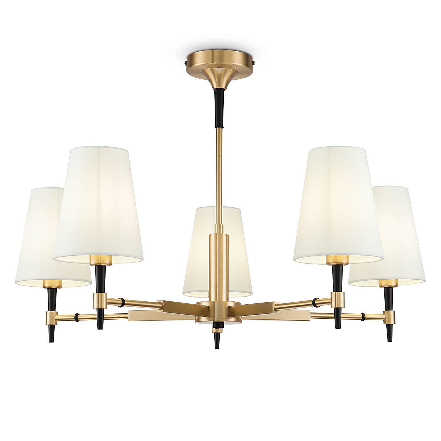 Kronleuchter Zaragoza Typ B Mischgewebe Mischmetall 0