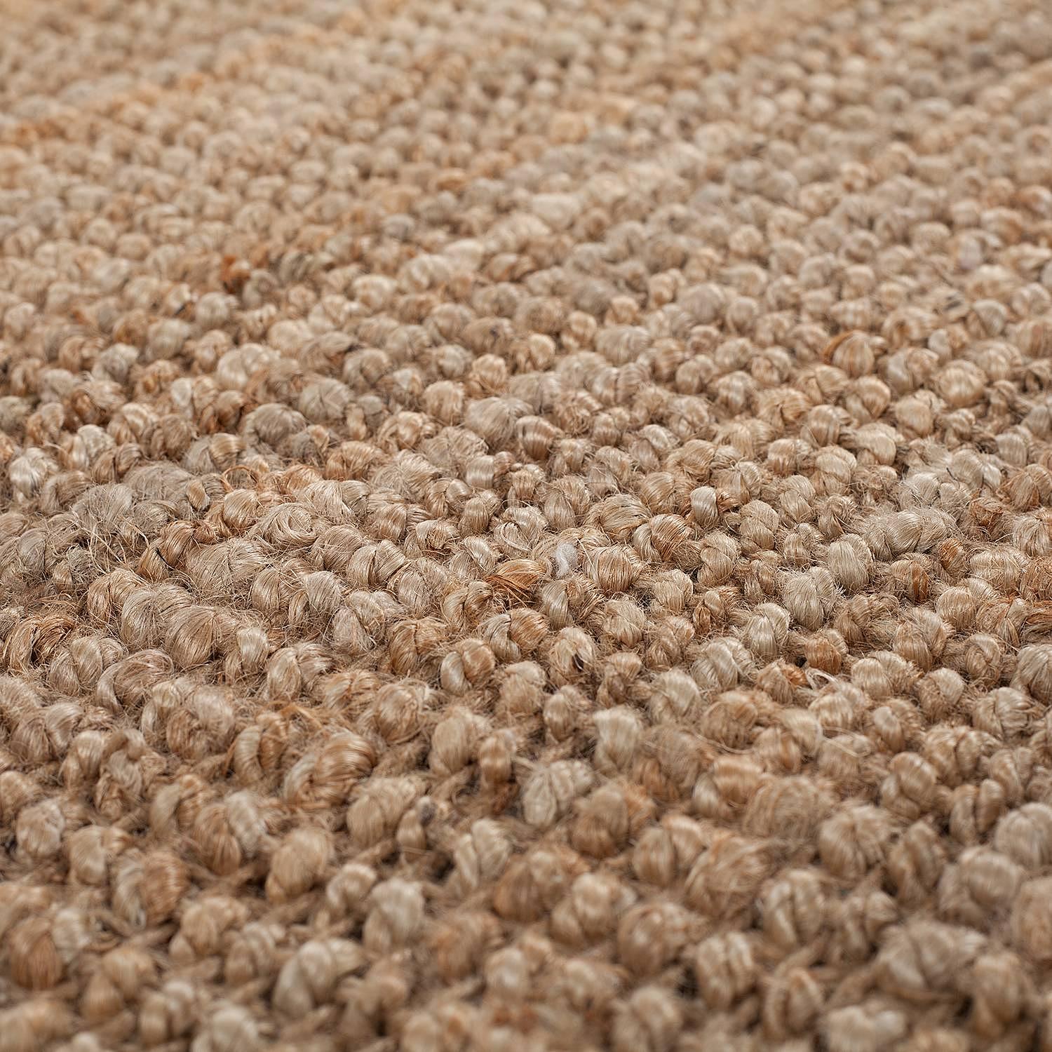 Juteläufer Boucle Jute Beige 4