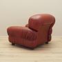 Armchair Leather Burgundy 1970s 5