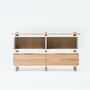 Sideboard aus Handarbeit Loop Eiche 6