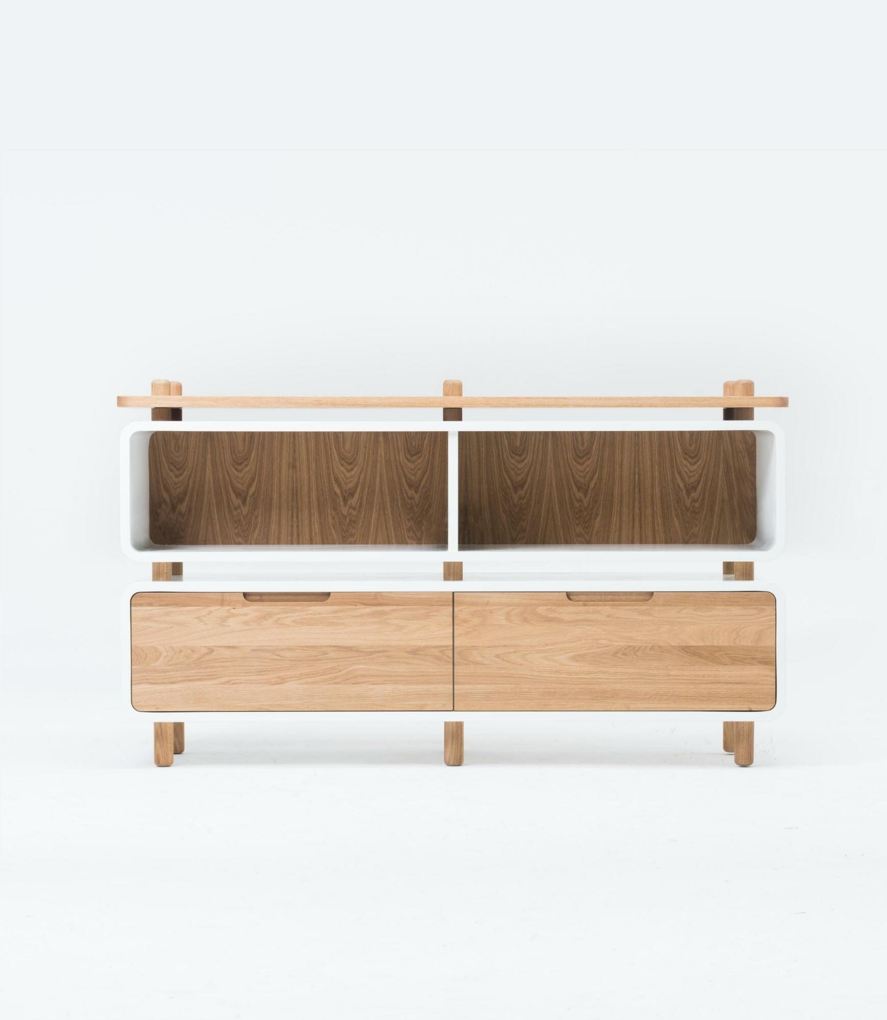 Sideboard aus Handarbeit Loop Eiche 6