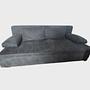 Antonio Sofa 2-Sitzer Baumwolle Anthrazit 0