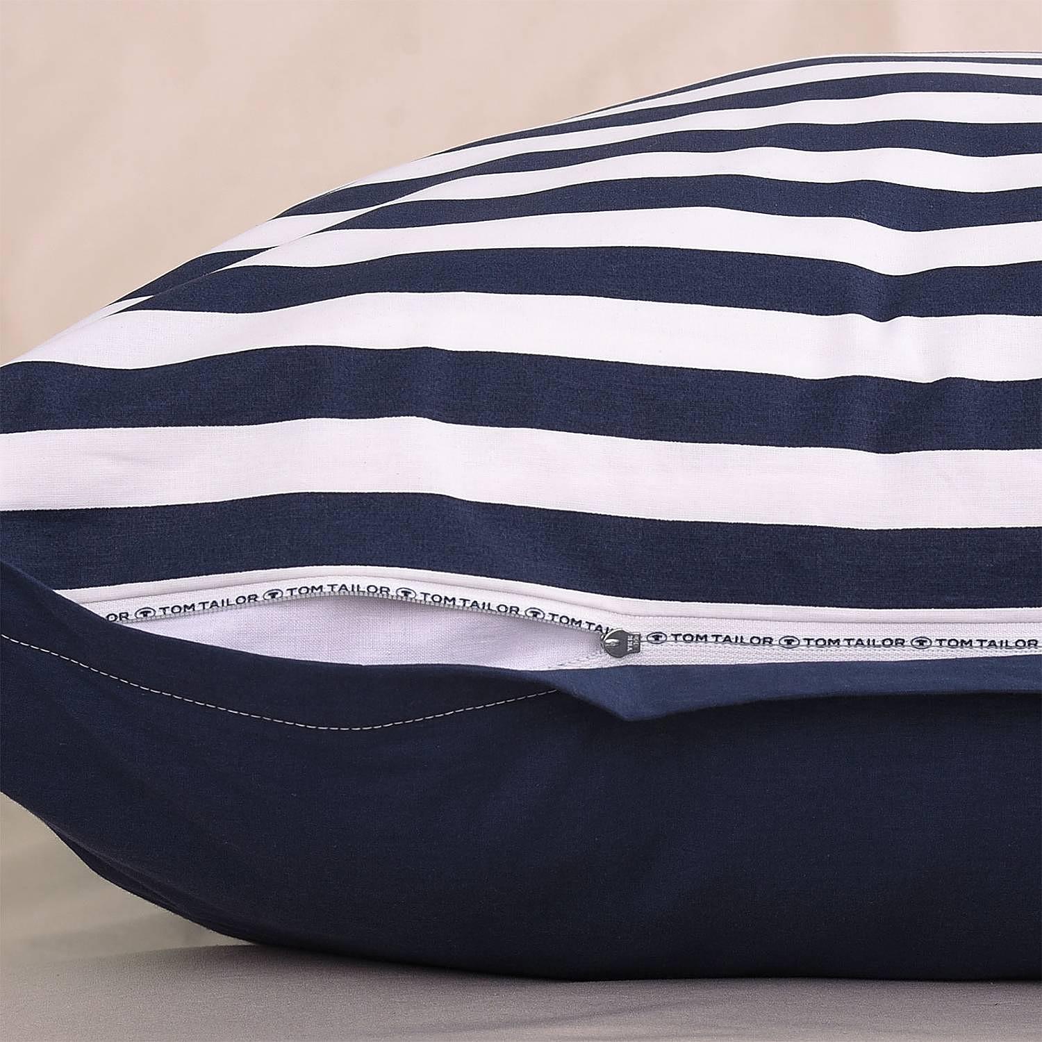 Perkal-Bettwäsche Set Baumwolle 155x220 + Kissen 80x80 3