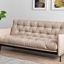 Renge Schlafsofa 3-Sitzer Creme 1