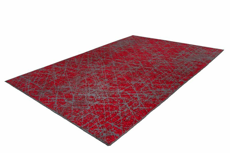 Amalfi Teppich Baumwolle Recycelt Rot 150 x 230 cm 2