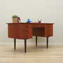 Vintage Teakwood Desk Brown 1970s 4