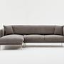 Simena Sofa Récamiere Links Grau 9