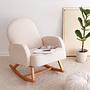 Yoko Armchair Velvet White 2