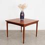 Teak table Brown 1970s 3