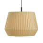 Pendelleuchte Baumwolle Stahl Beige 0