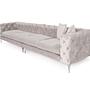 Como Sofa 4-Seater Light Grey 4