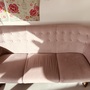 Anne Sofa 3-Sitzer Velour Lux Vintage Rosa 5