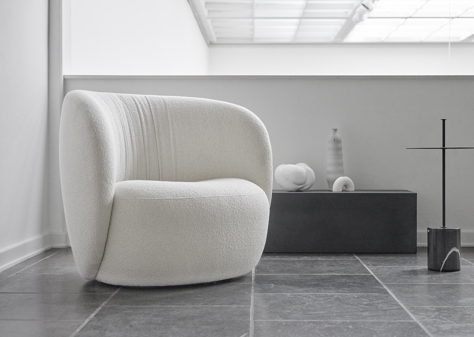 Ovata Sessel Weiß 5