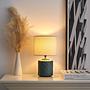 Glowing Midnight Table Lamp Ceramic Dark Green 1-light 1