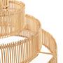 Lampada a sospensione M Rattan naturale 6