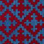 Kilim Gashgai Teppich Blau 3