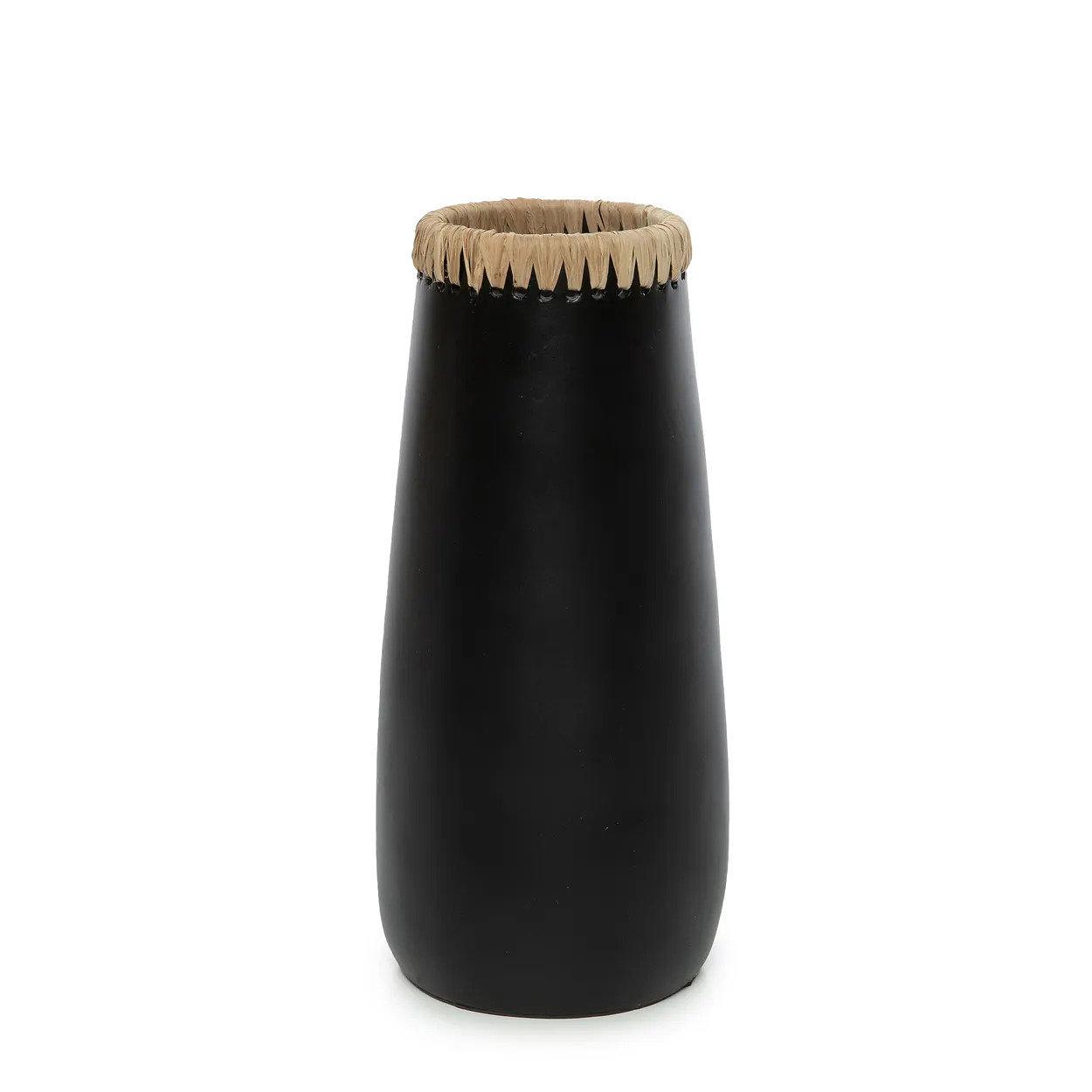 Sneaky Vase Schwarz 0