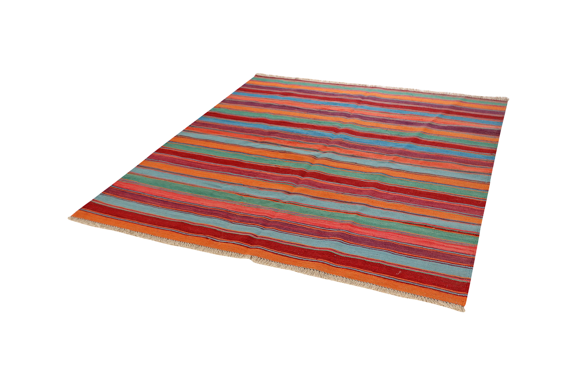 Kilim Gashgai Teppich Mehrfarbig 3
