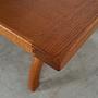 Eichentisch Braun 1960er Jahre 7