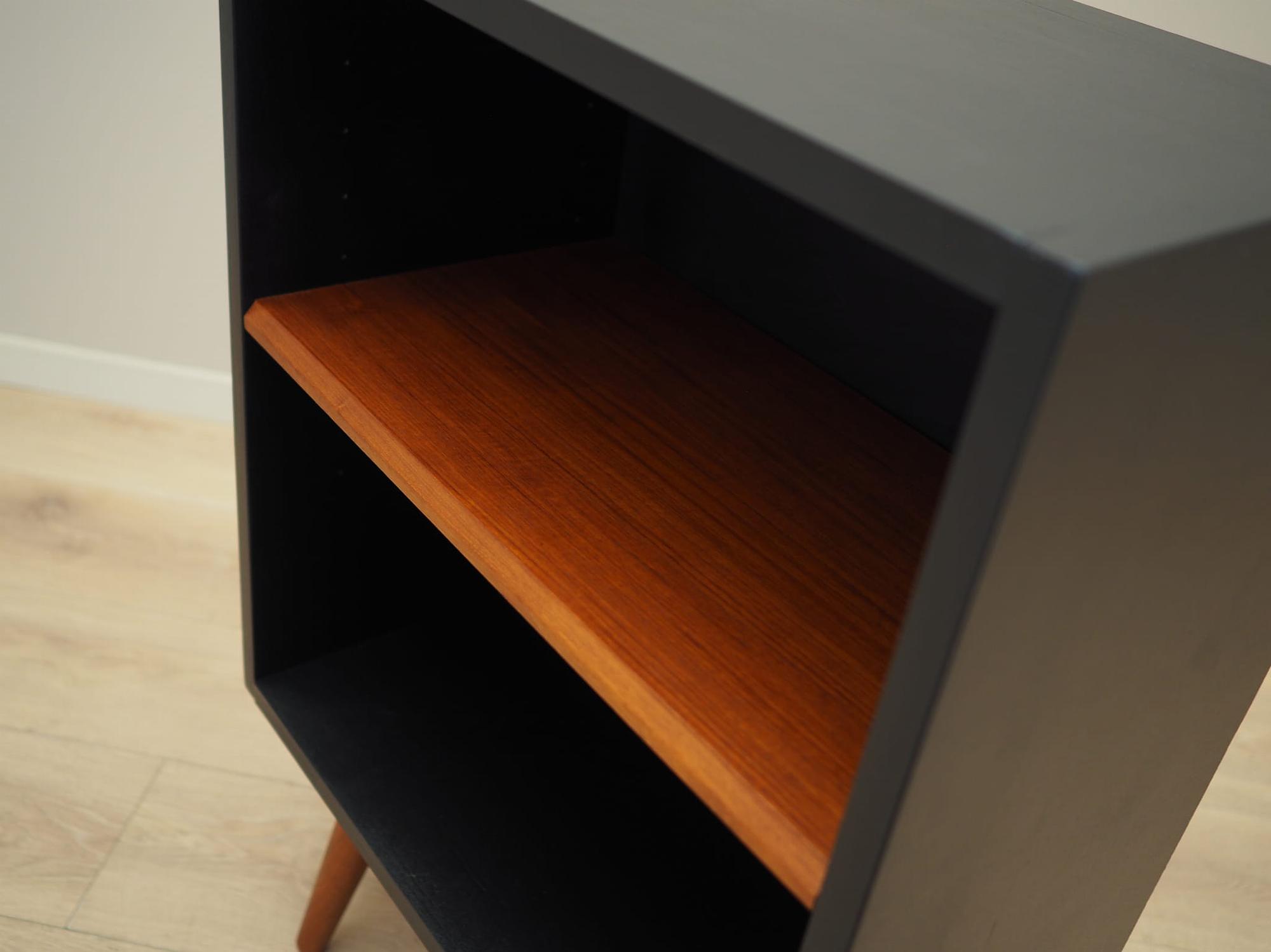 Vintage Bücherregal Teakholz Braun 1970er Jahre 11
