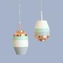 Rohan Pendant Light Cream / Bronze 2