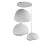 3-Flammig Wabi Sabi Ashveils Pendelleuchte Weiß 5