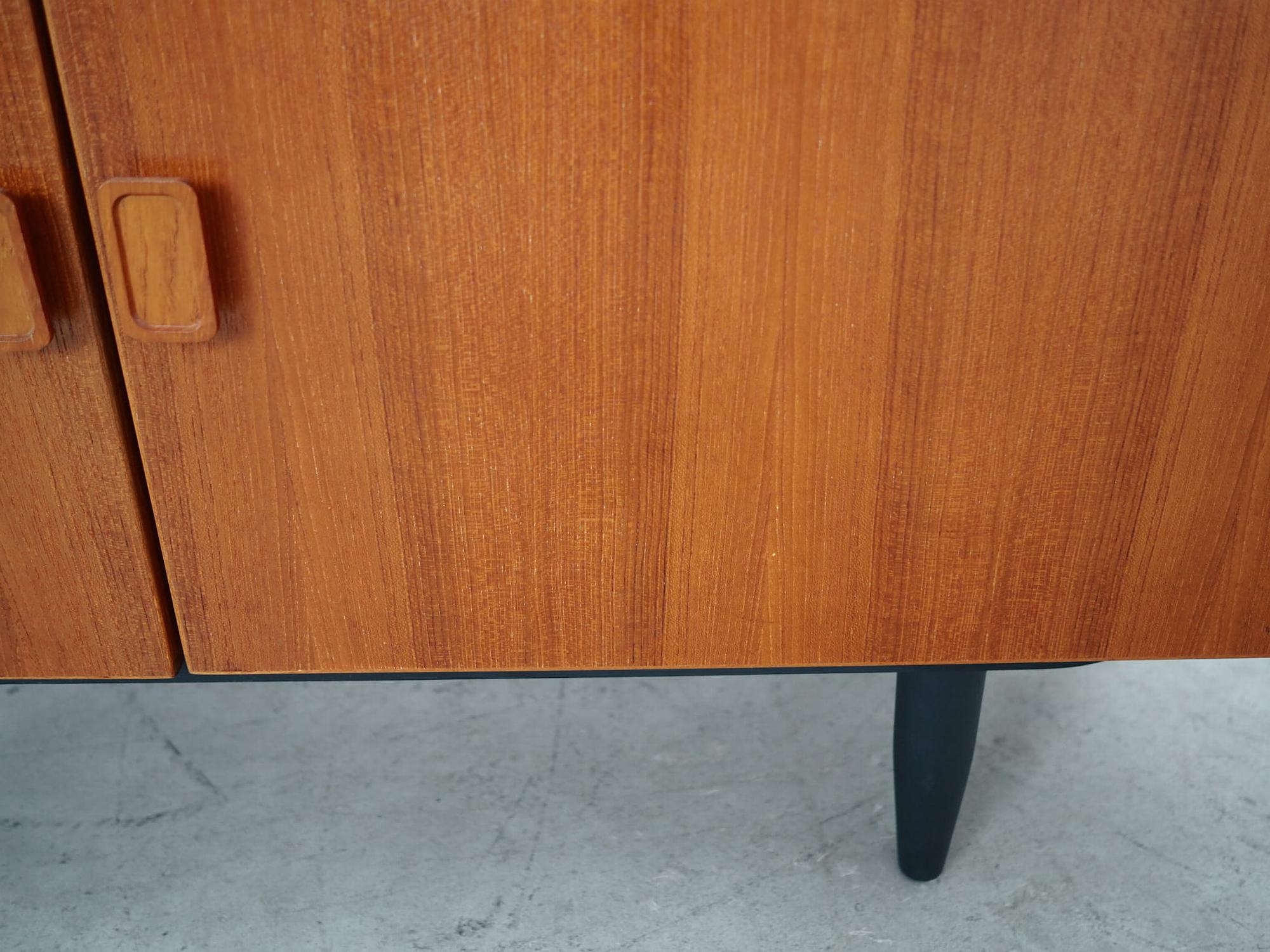 Vintage Schrank Teakholz Braun 1970er Jahre 10