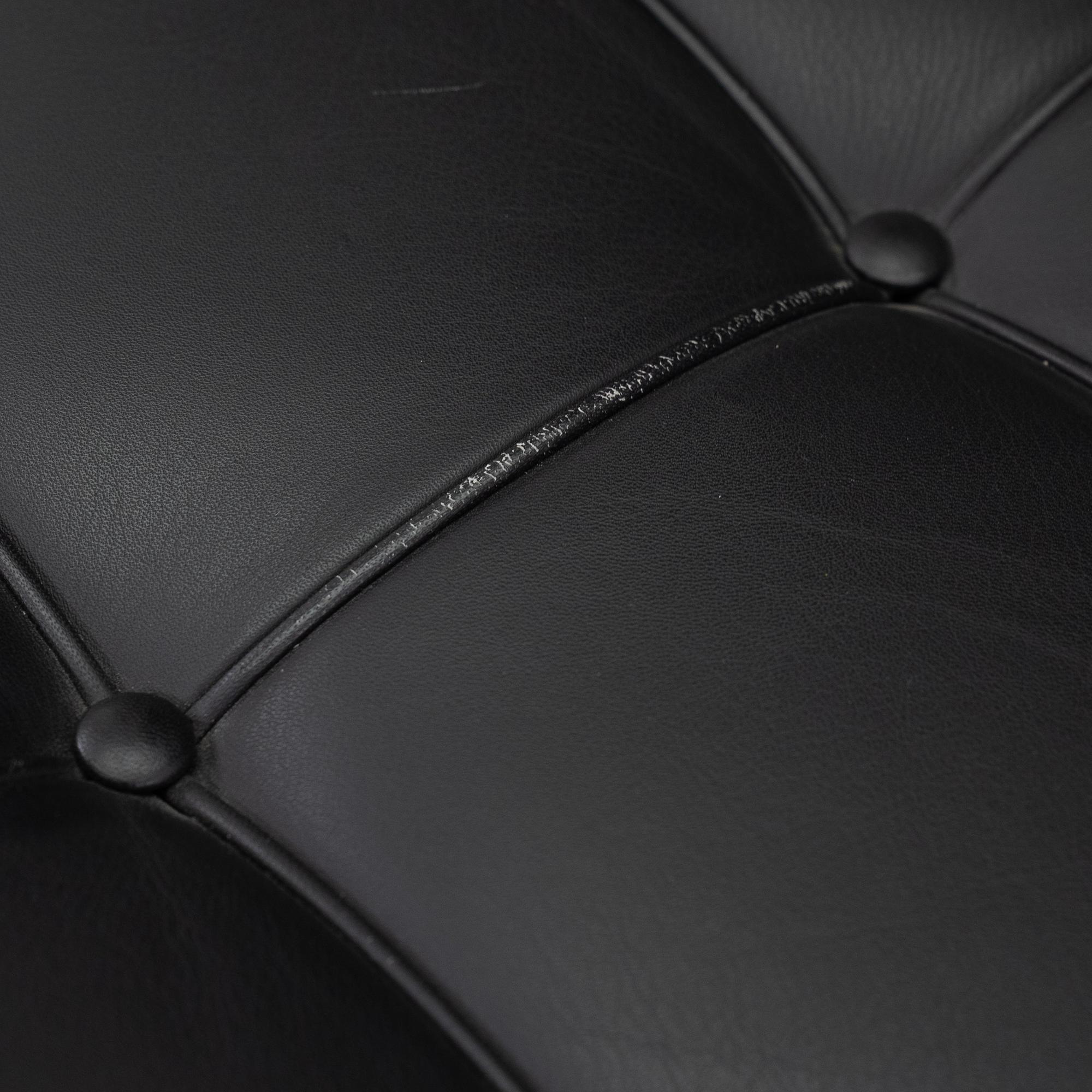 Barcelona Stuhl Schwarz von Stiegler 1