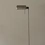 2x Vintage Daphne Tavolo LED Tischleuchte Nickel Silber 5