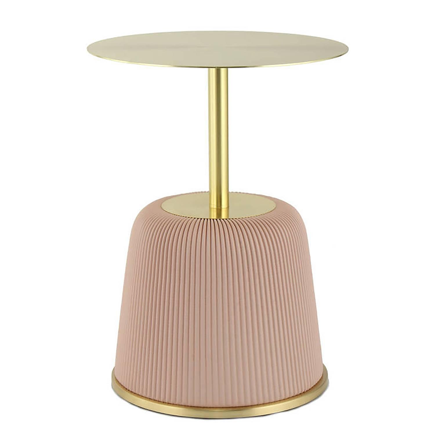 Beistelltisch Jokai 300 Eisen Dekor Rosa 1