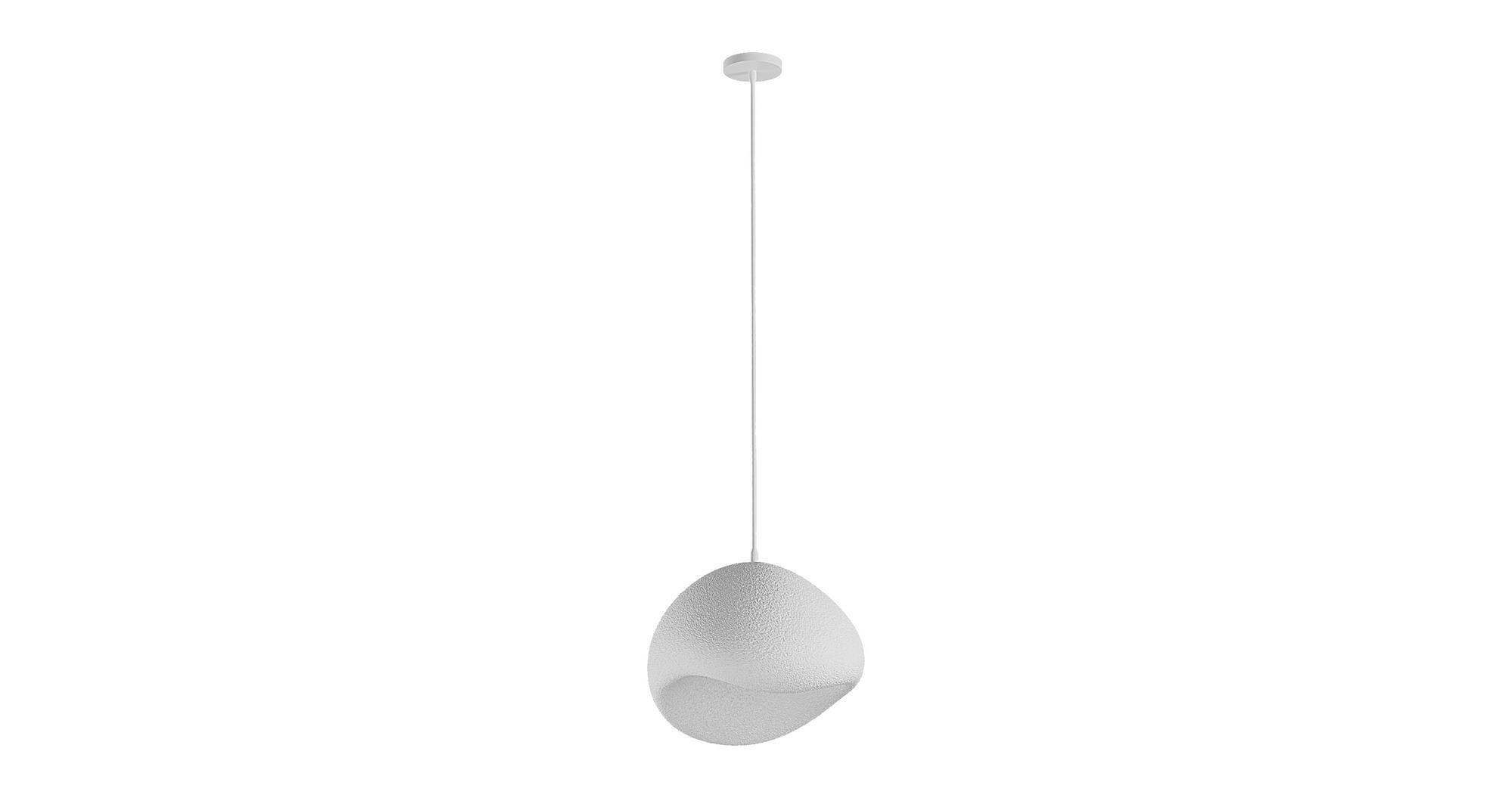 1-Flammig Wabi Sabi Quiet Current Pendelleuchte Weiß 6