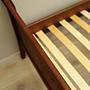 Bed Teak Brown 1970s 6