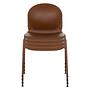 T36 VI Stackable chair plastic reddish-brown 5