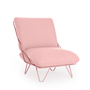 Valentina Up Lounge Sessel Rosa 0