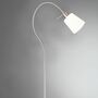 Tischlampe 1-flammig Mischgewebe Metall 1