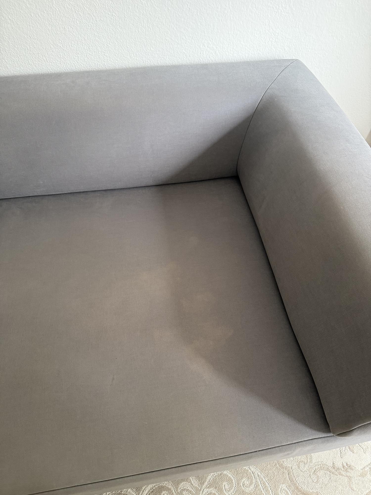 Modulares Ecksofa Textil Grau 2