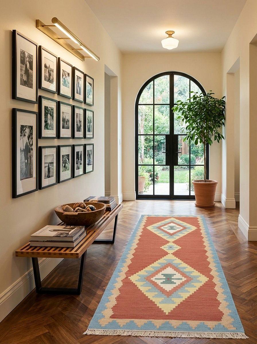 Kelim Gashgai Wool Multicolored 1