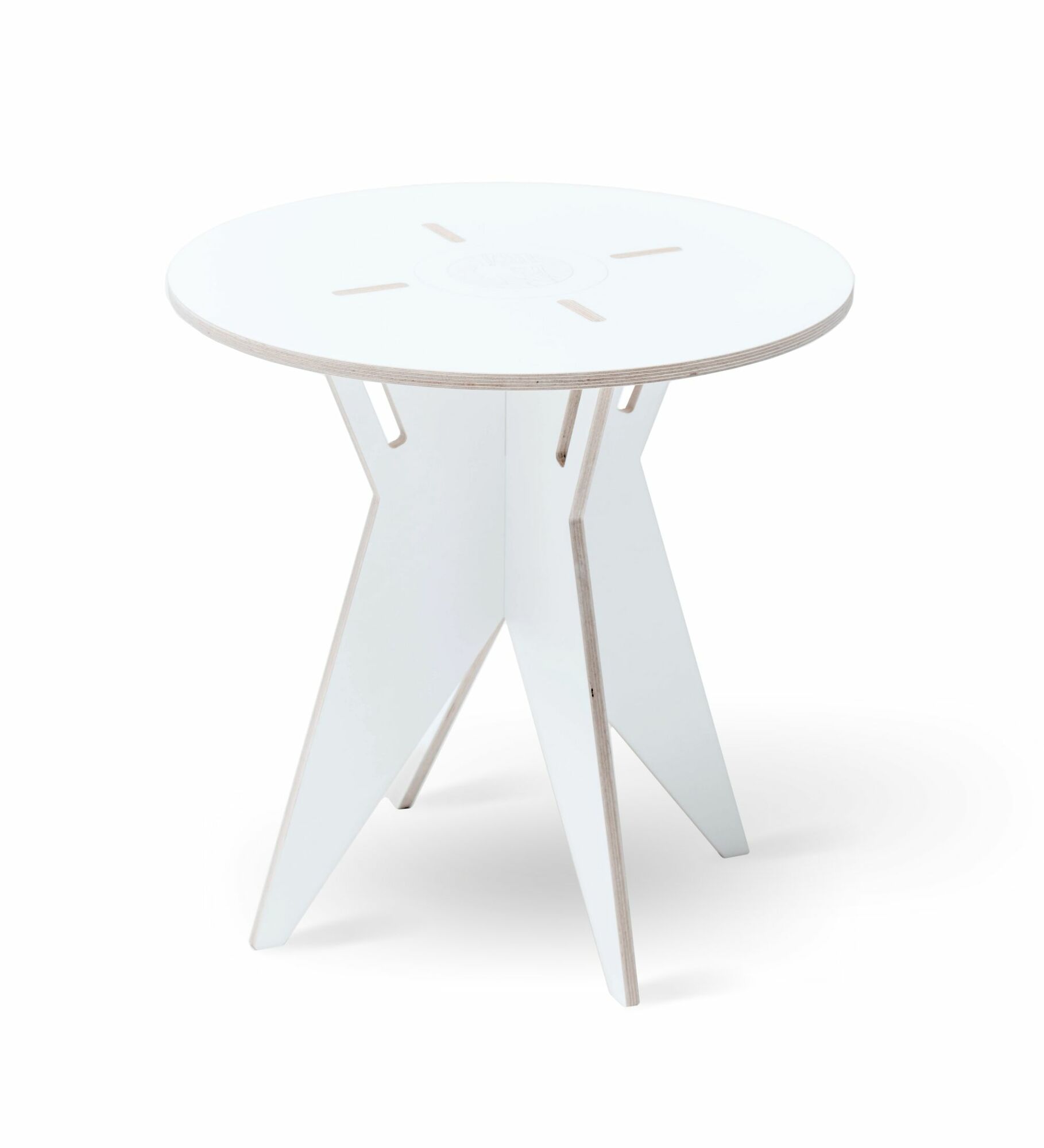 Stool handmade ST White 0