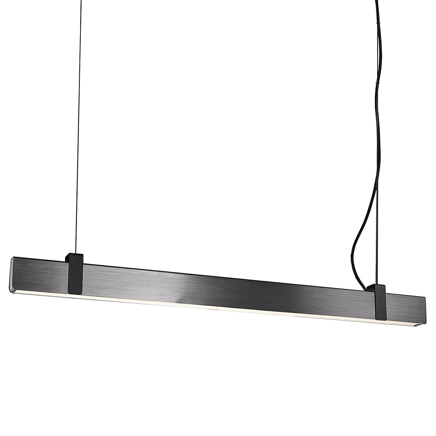 LED pendant light 1-bulb Lilt Aluminum Black 1