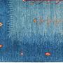 Rizbaf Gabbeh-Teppich Wolle Blau 1