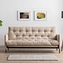 Renge Schlafsofa 3-Sitzer Creme 2