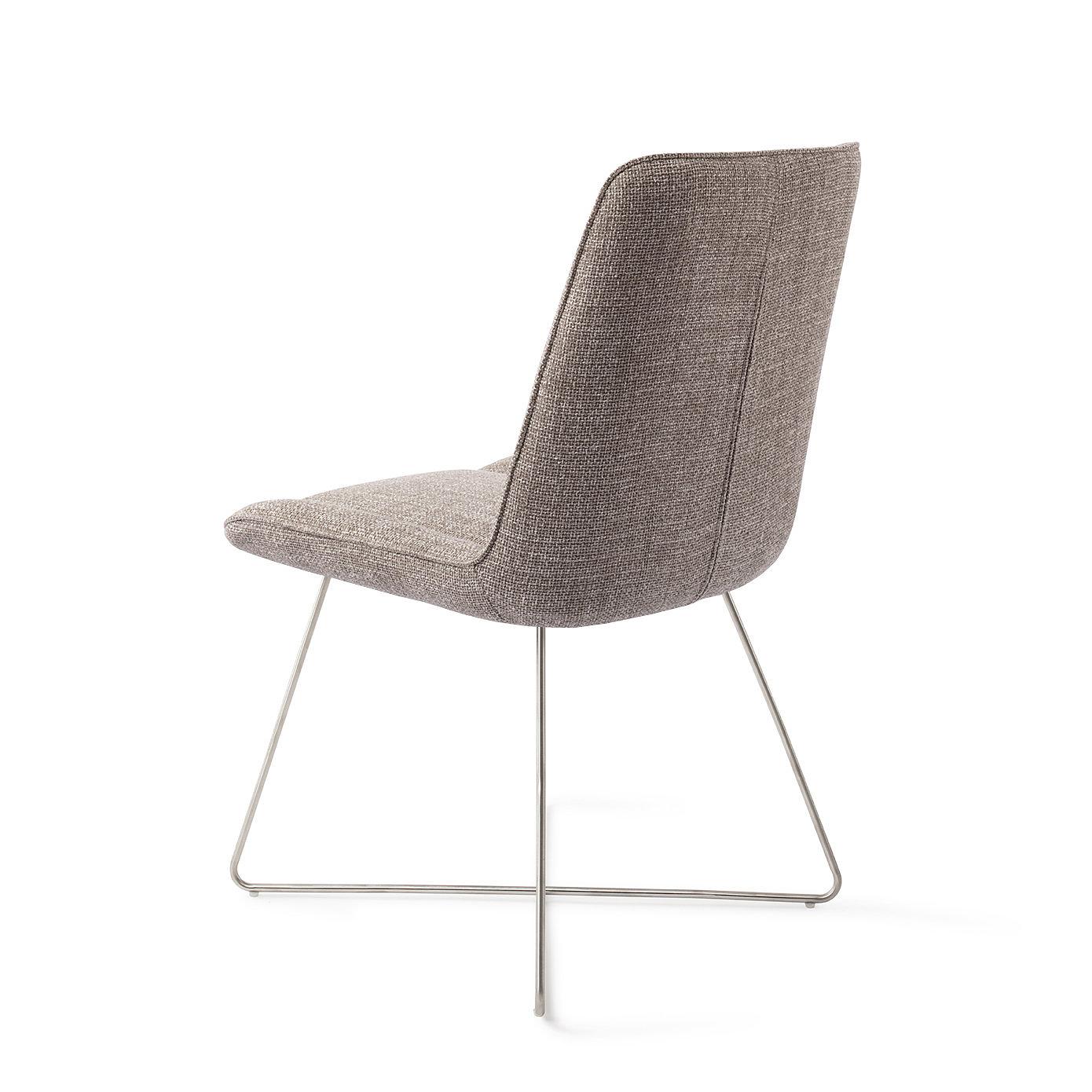 Umedo Dining Chair Cross Grainy Greige 2