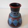 Vintage Vase Ceramic Multicolored 3