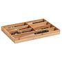 Besteckkasten Damia Bambus natur 44 x 30,6 x 4,3 2