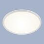 1-light LED ceiling light plastic white 0