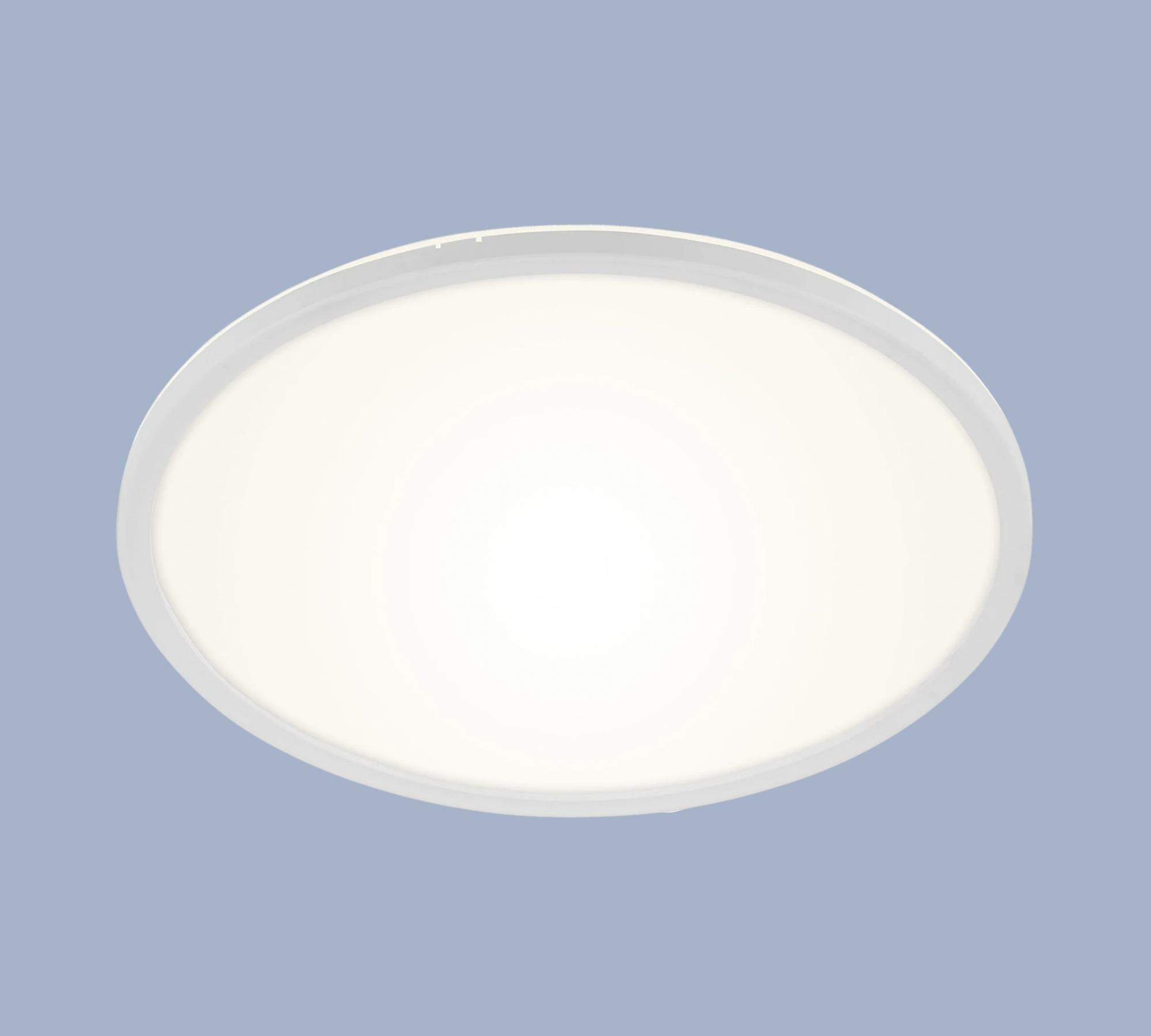 1-light LED ceiling light plastic white 0