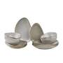 Geschirr-Set Japandi 12-tlg. Creme 0