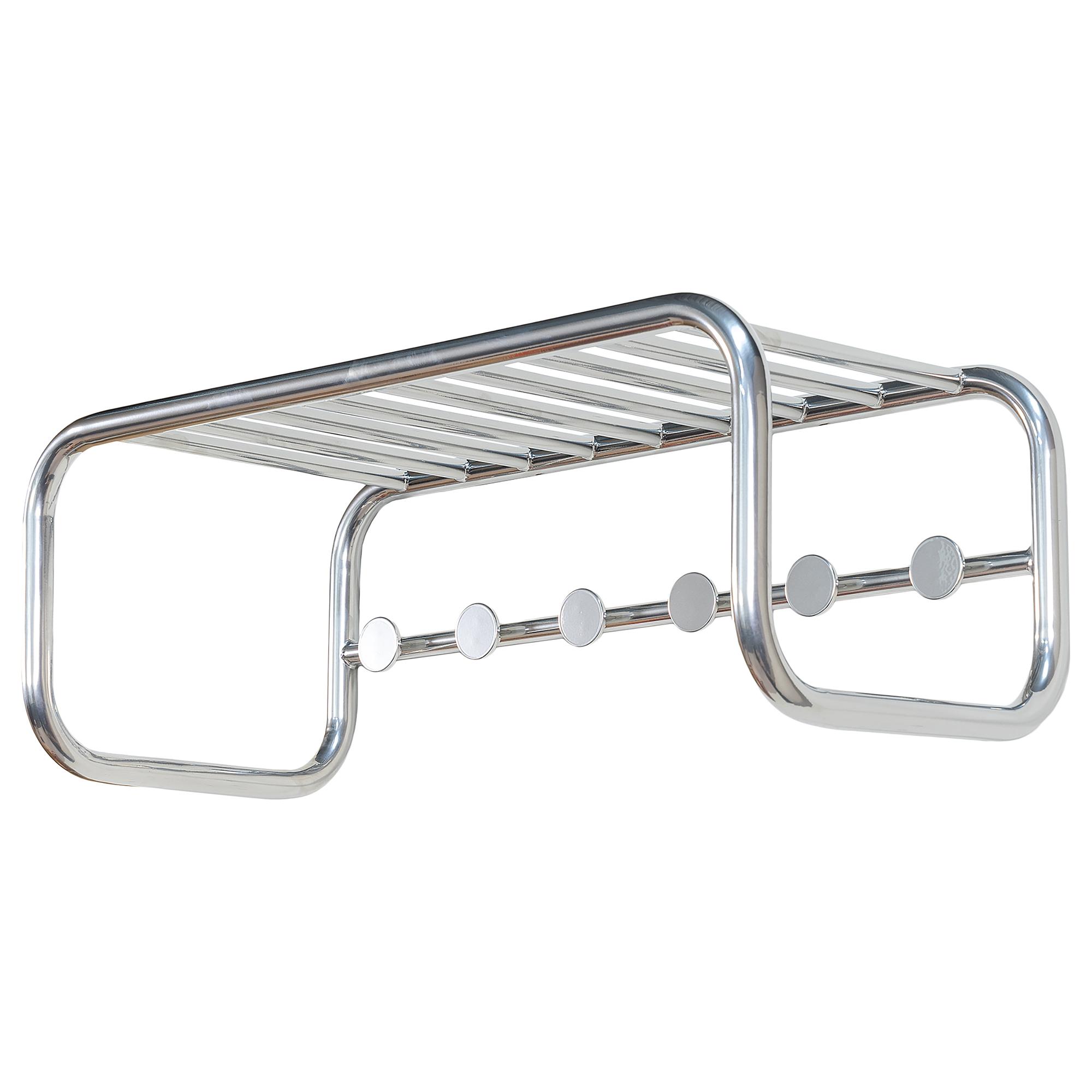 Coppin Wandgarderobe Metall Chrom 0